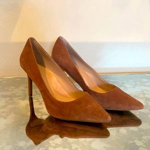 Banana republic suede heels size 8 1/2B